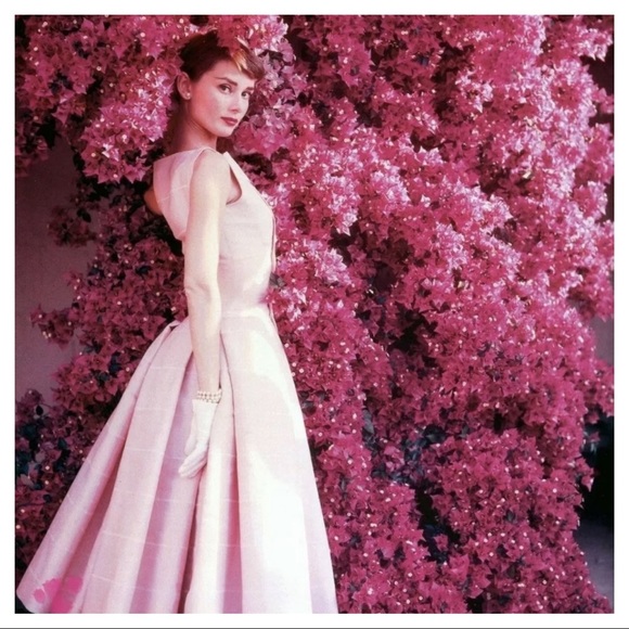 💝Set 3 Audrey Hepburn & Paris, France Prints~ Cherry blossoms PINK home decor - Picture 6 of 8